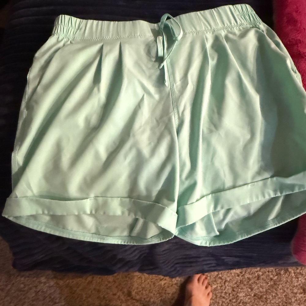 ZYIA Active Summer shorts Cyan.